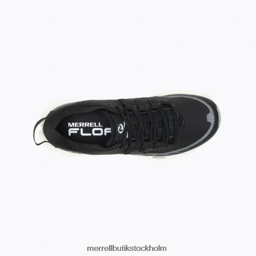 kvinnor Merrell svart vit agility peak 4 ekofärgämne skor DP80HP1279