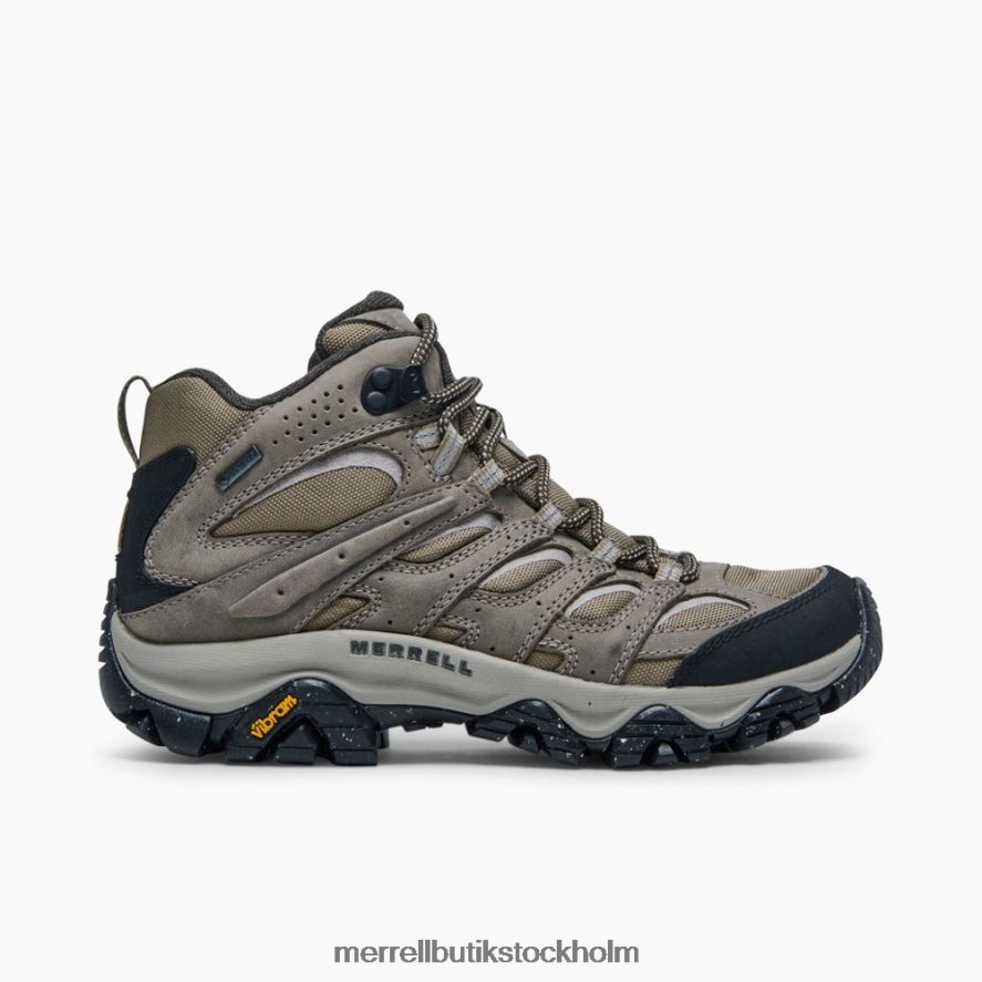 kvinnor Merrell brindle moab 3 slät mellan gore-tex skor DP80HP1149