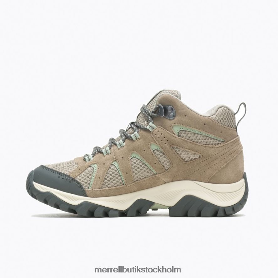 kvinnor Merrell brindle oakcreek mid vattentät skor DP80HP1256