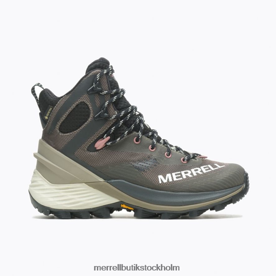 kvinnor Merrell brindle rogue hiker mid gore-tex skor DP80HP833