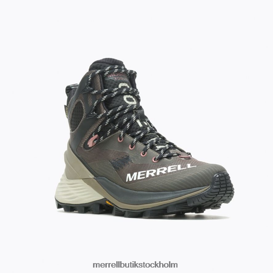 kvinnor Merrell brindle rogue hiker mid gore-tex skor DP80HP833