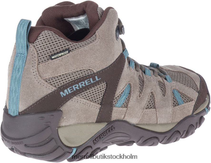 kvinnor Merrell falk/trooper deverta 2 mid vattentät skor DP80HP1269