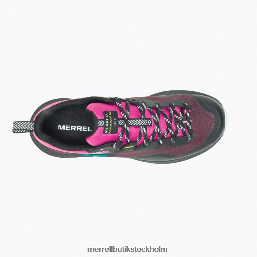 kvinnor Merrell fuchsia/vinröd mqm 3 gore-tex skor DP80HP842