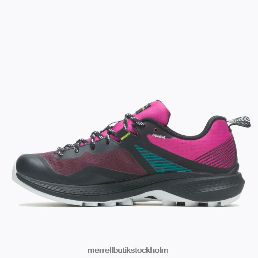 kvinnor Merrell fuchsia/vinröd mqm 3 gore-tex skor DP80HP842