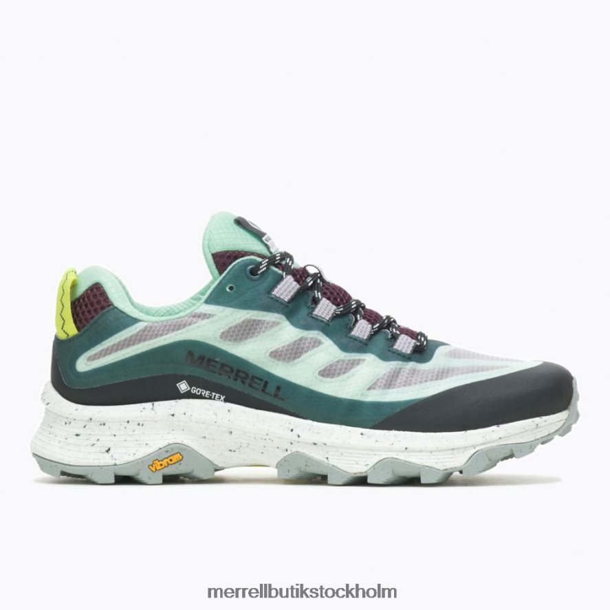 kvinnor Merrell jade/multi moab speed gore-tex skor DP80HP987