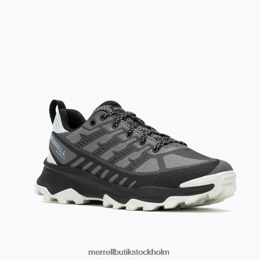 kvinnor Merrell kol/orkidé speed eco vattentät skor DP80HP1106