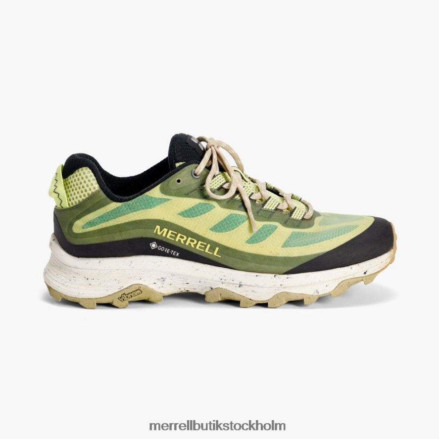 kvinnor Merrell lagerblad/lime moab speed gore-tex x svettig betty skor DP80HP1271