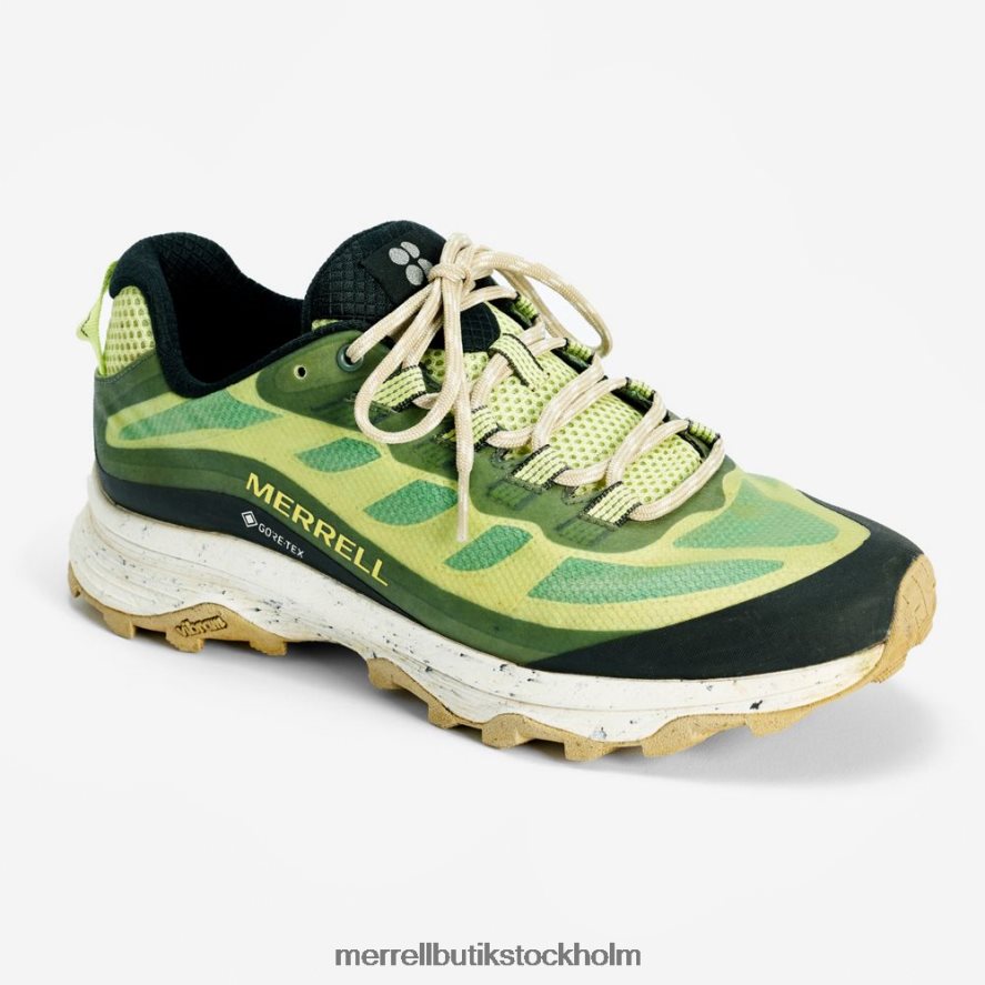 kvinnor Merrell lagerblad/lime moab speed gore-tex x svettig betty skor DP80HP1271