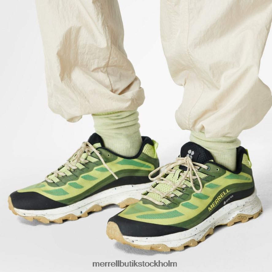 kvinnor Merrell lagerblad/lime moab speed gore-tex x svettig betty skor DP80HP1271