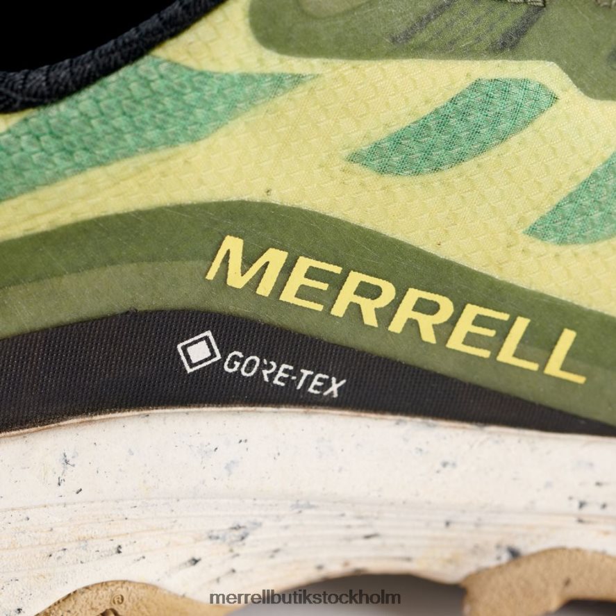kvinnor Merrell lagerblad/lime moab speed gore-tex x svettig betty skor DP80HP1271