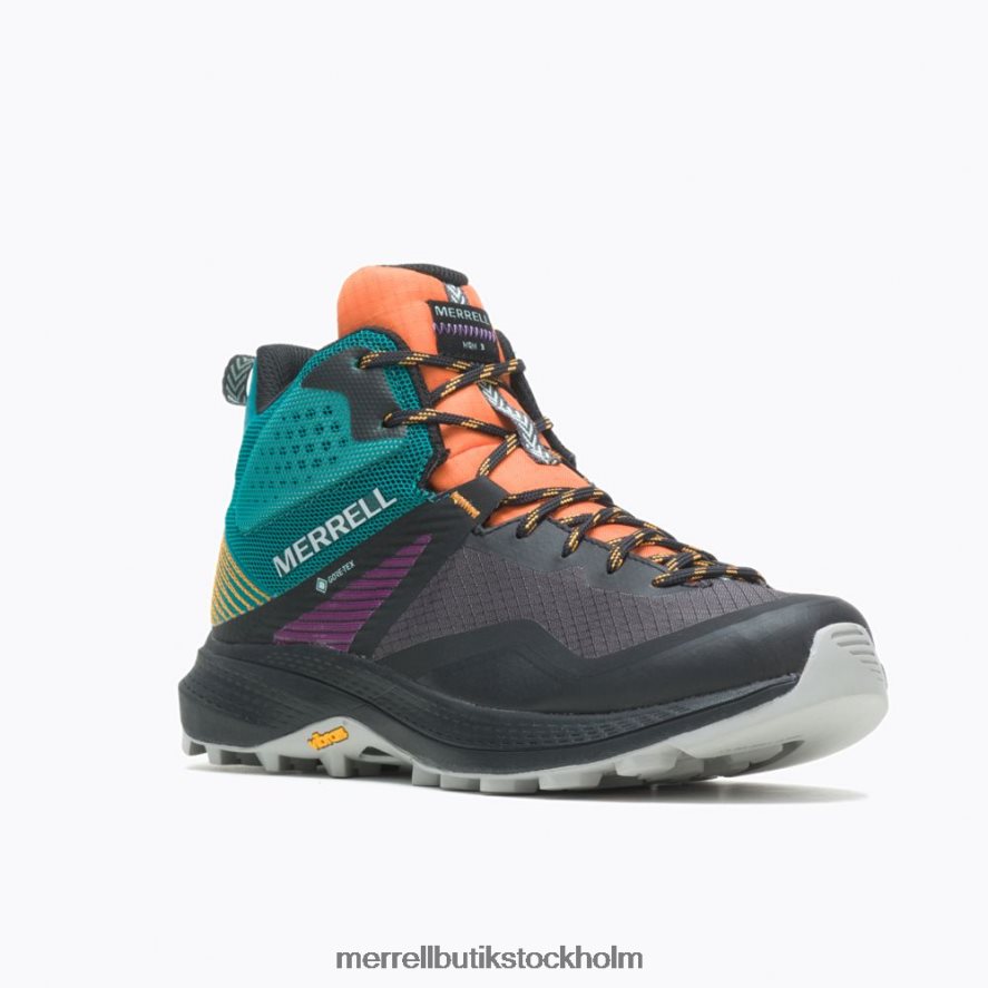 kvinnor Merrell mandarin/kricka mqm 3 mid gore-tex skor DP80HP1167