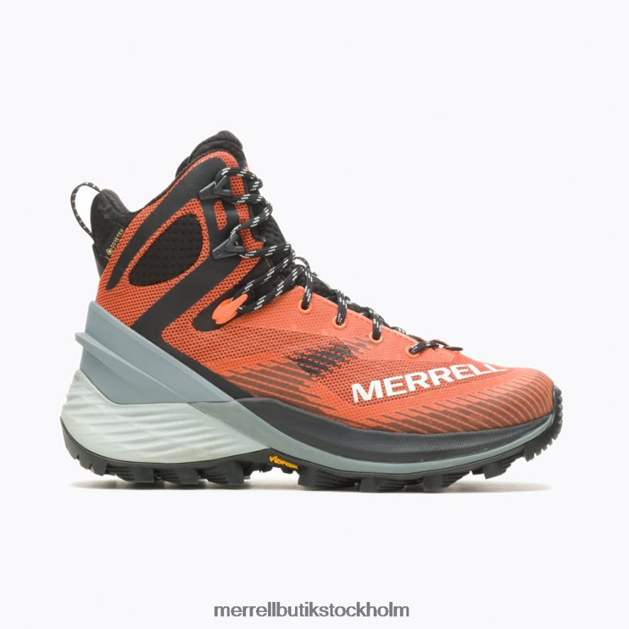 kvinnor Merrell orange rogue hiker mid gore-tex skor DP80HP834