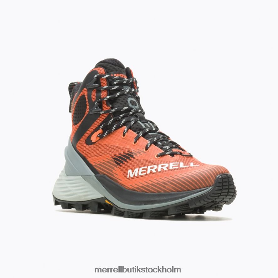kvinnor Merrell orange rogue hiker mid gore-tex skor DP80HP834