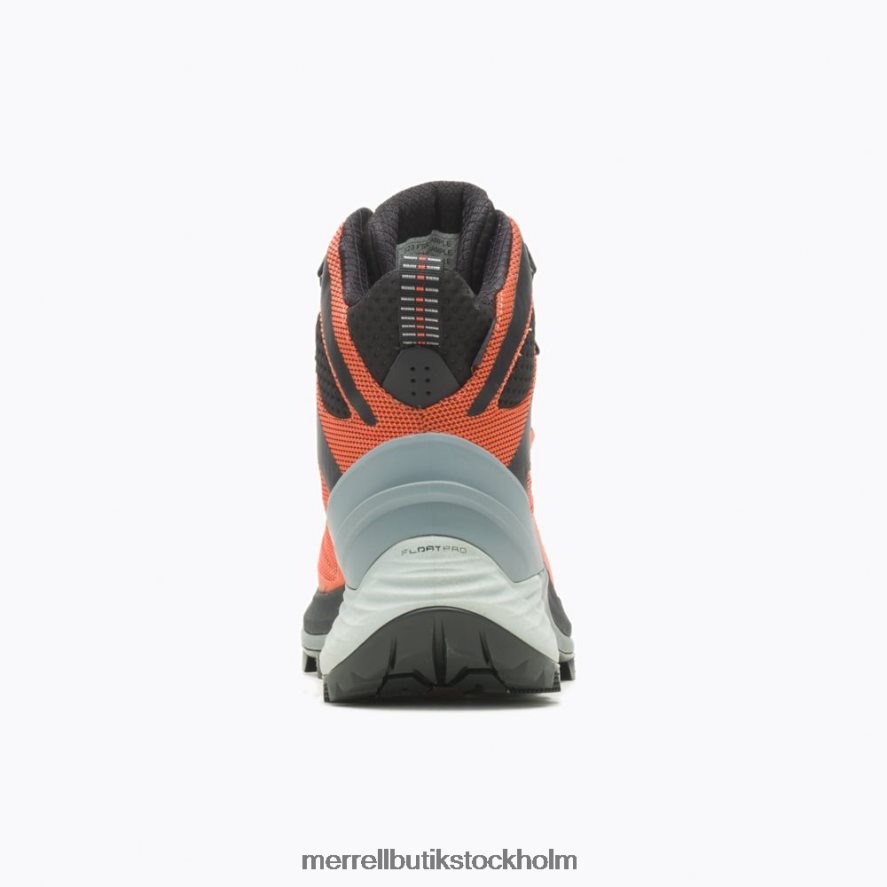 kvinnor Merrell orange rogue hiker mid gore-tex skor DP80HP834