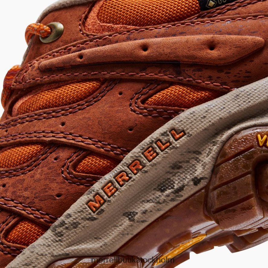 kvinnor Merrell polera moab 3 slät gore-tex skor DP80HP1146