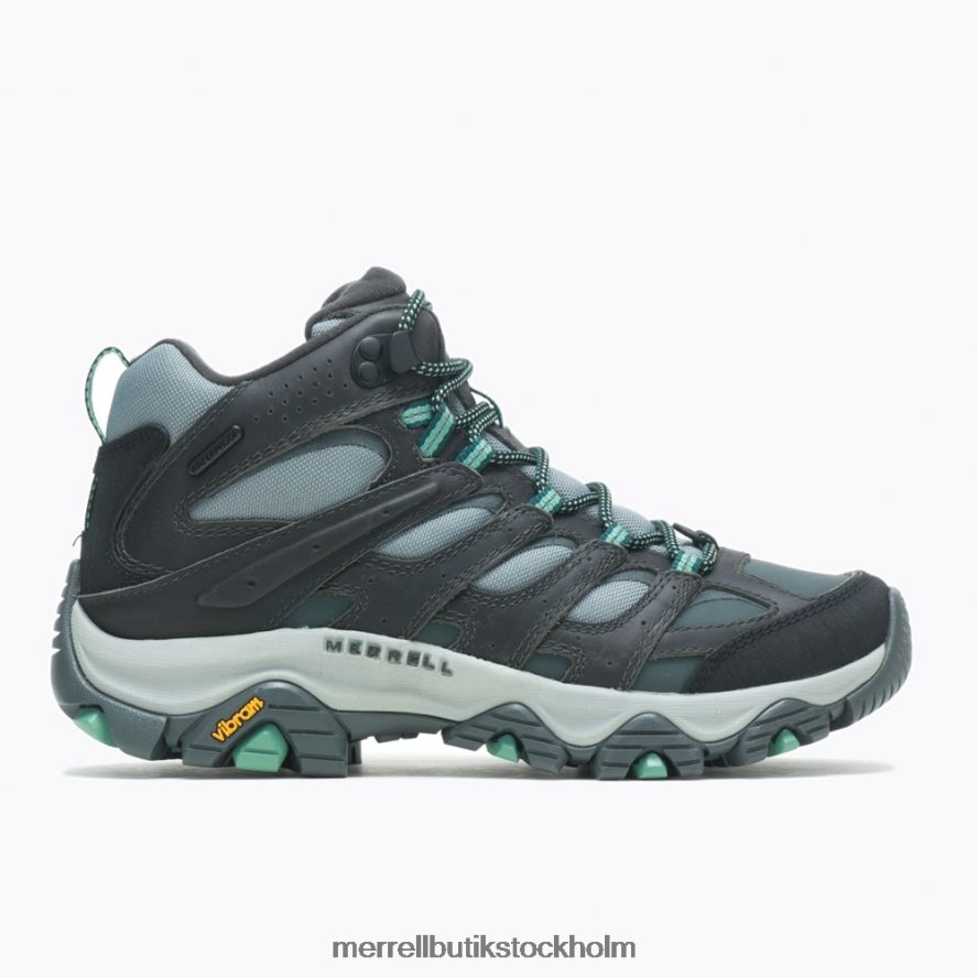 kvinnor Merrell rock/jade moab 3 thermo mid vattentät bred bredd skor DP80HP1147