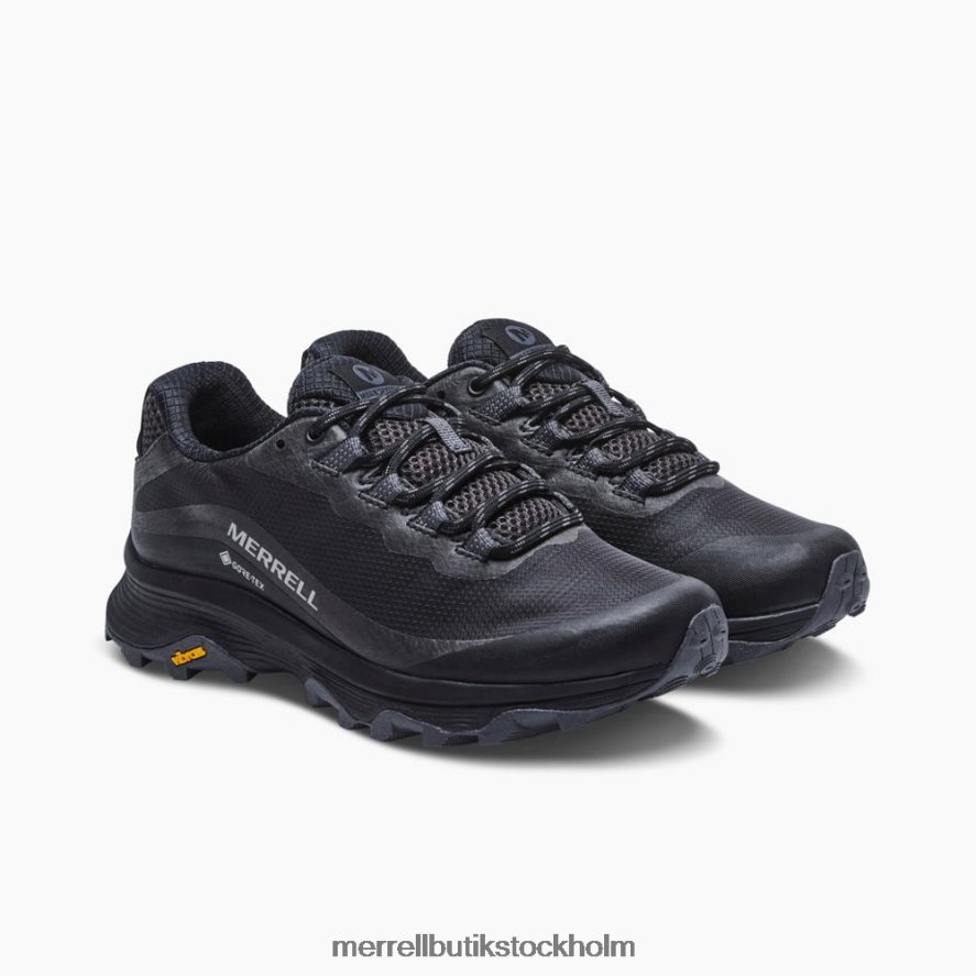 kvinnor Merrell svart/asfalt moab speed gore-tex skor DP80HP983