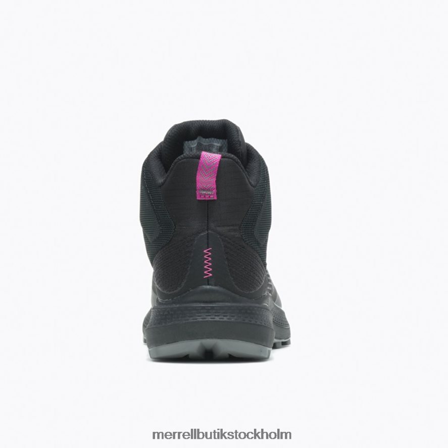 kvinnor Merrell svart/fuchsia mqm 3 mid gore-tex skor DP80HP1165