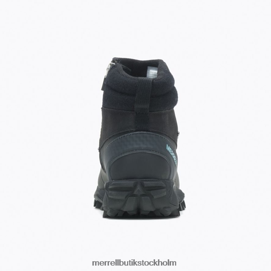 kvinnor Merrell svart/kanal thermo kiruna mid zip vattentät skor DP80HP1328