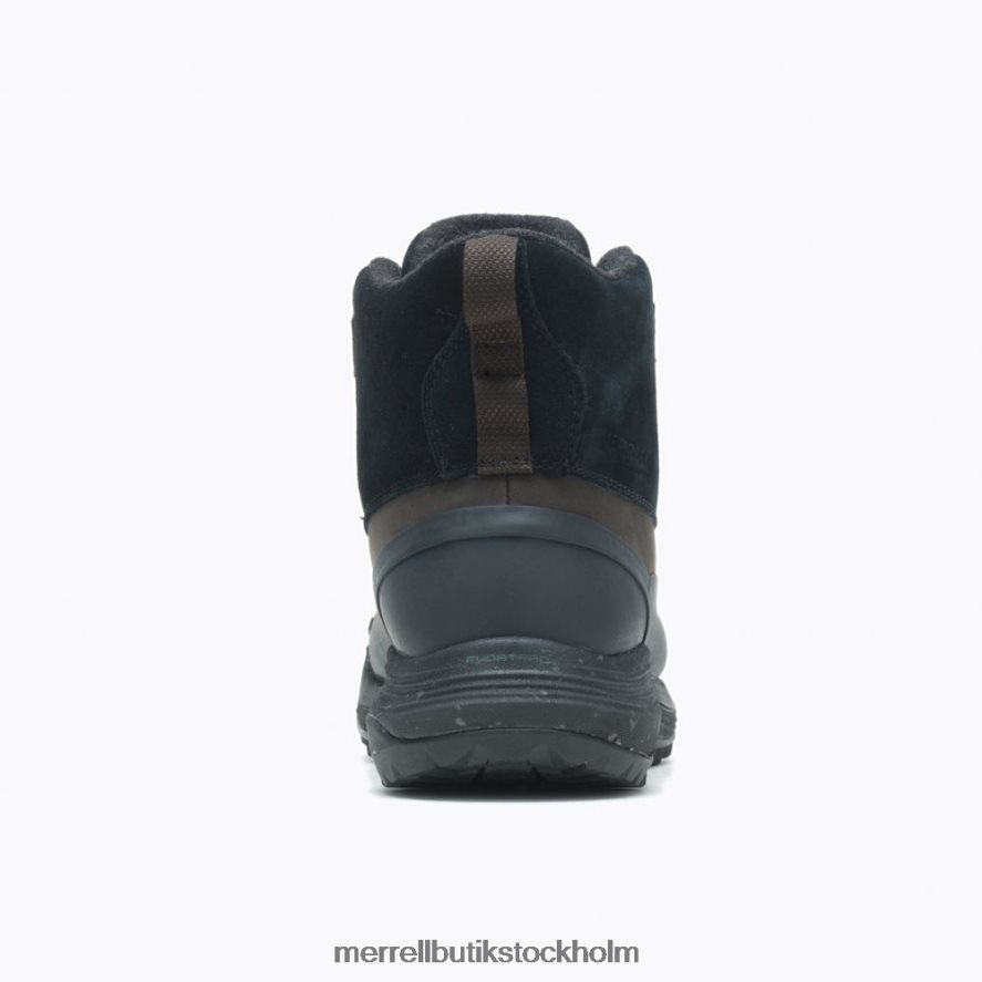 kvinnor Merrell svart siren 4 thermo demi vattentät bred bredd skor DP80HP1072