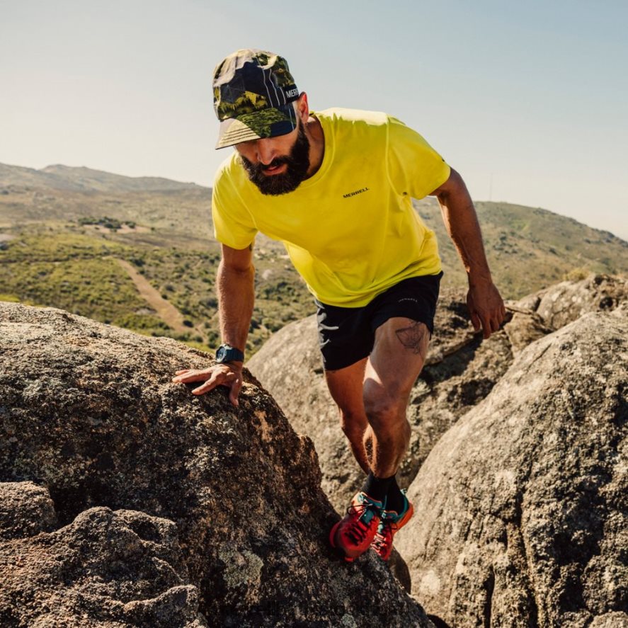 män Merrell Marin vardagströja med tencel kläder DP80HP155