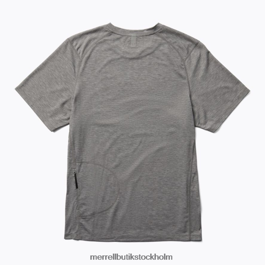 män Merrell grå ljung perfekt t-shirt med tencel kläder DP80HP175