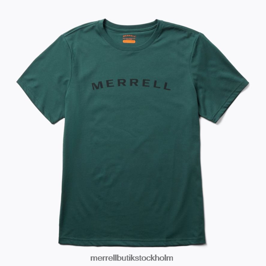män Merrell sjömossa ordmärke kortärmad t-shirt kläder DP80HP585
