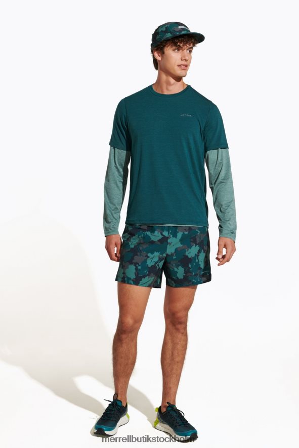 män Merrell sjömossa vardagströja med tencel kläder DP80HP149
