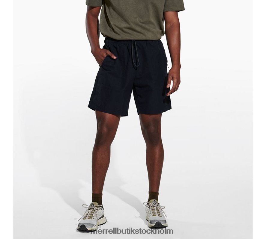 män Merrell svart hö kort kläder DP80HP172