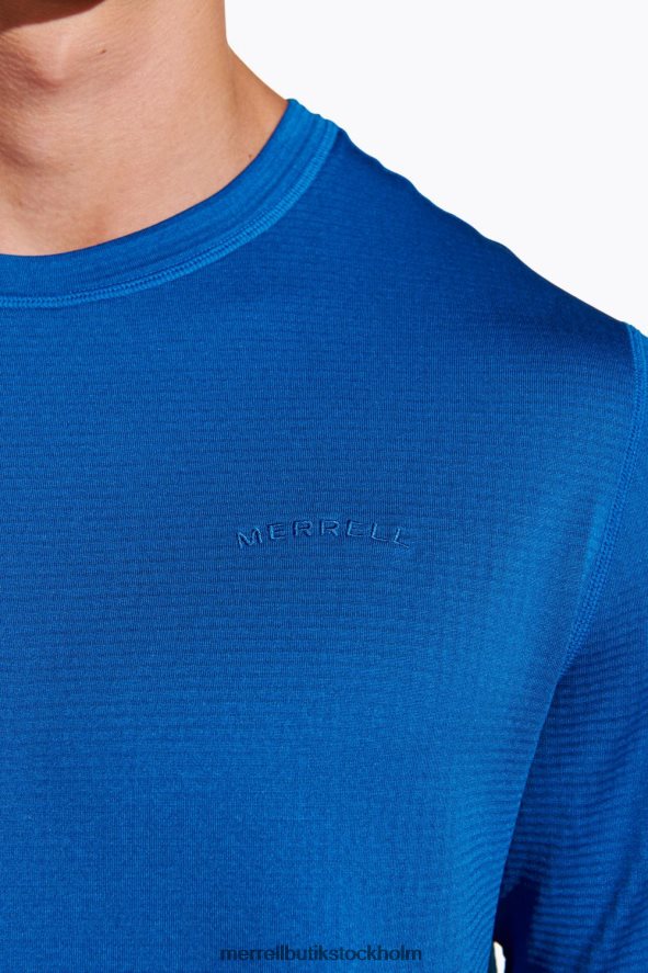 män Merrell blå geotex besättning kläder DP80HP768