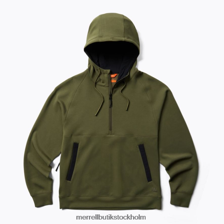 män Merrell dammig oliv momentum hoody kläder DP80HP159