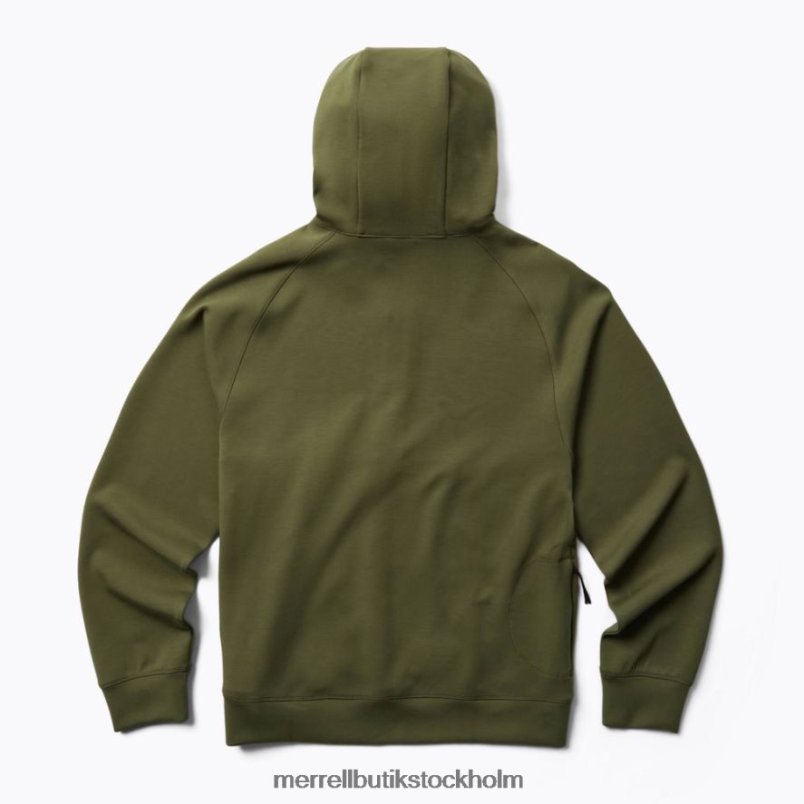män Merrell dammig oliv momentum hoody kläder DP80HP159