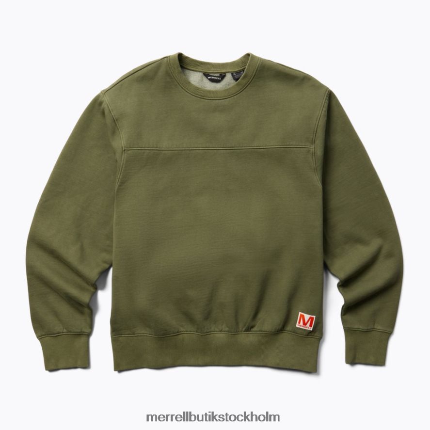 män Merrell dammig oliv scoutbesättning kläder DP80HP329