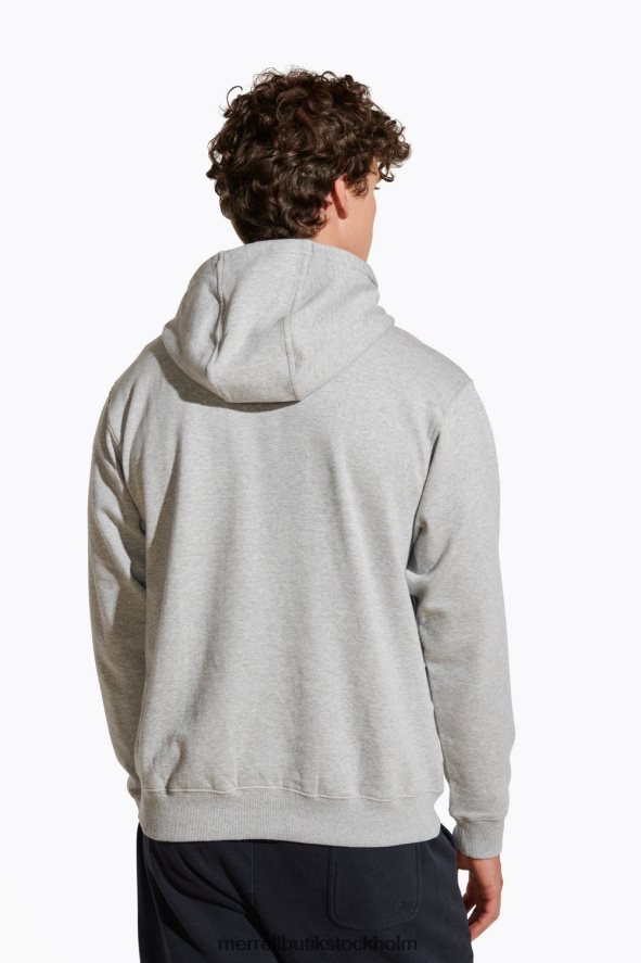 män Merrell grå ljung vandra på hoody kläder DP80HP787