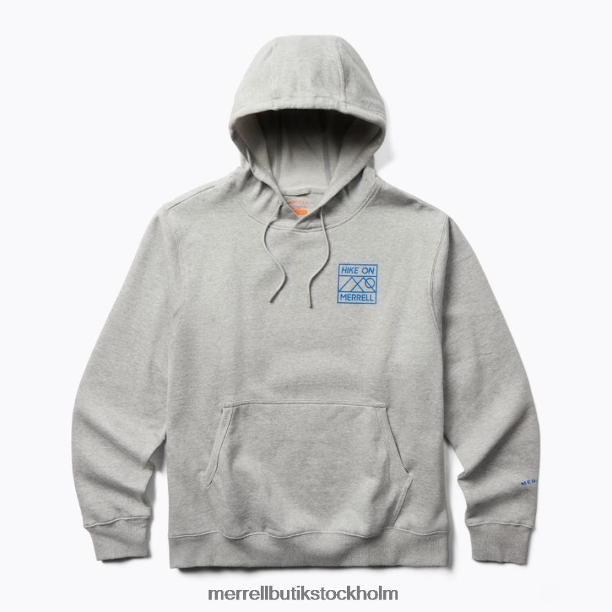 män Merrell grå ljung vandra på hoody kläder DP80HP787