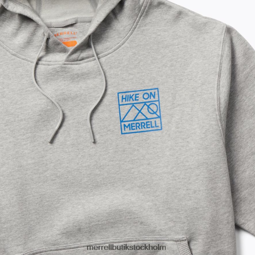 män Merrell grå ljung vandra på hoody kläder DP80HP787
