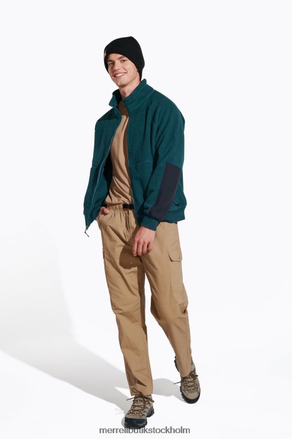 män Merrell sjömossa sherpa full dragkedja kläder DP80HP568