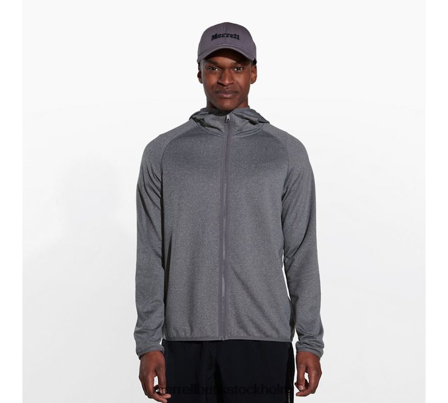 män Merrell stenljung Geotex huvtröja med hel dragkedja kläder DP80HP550