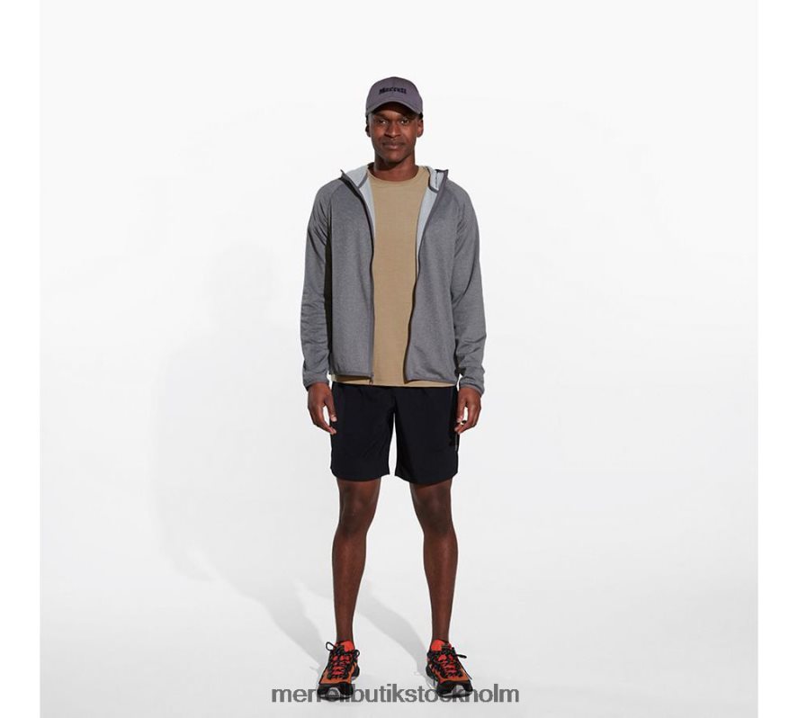 män Merrell stenljung Geotex huvtröja med hel dragkedja kläder DP80HP550