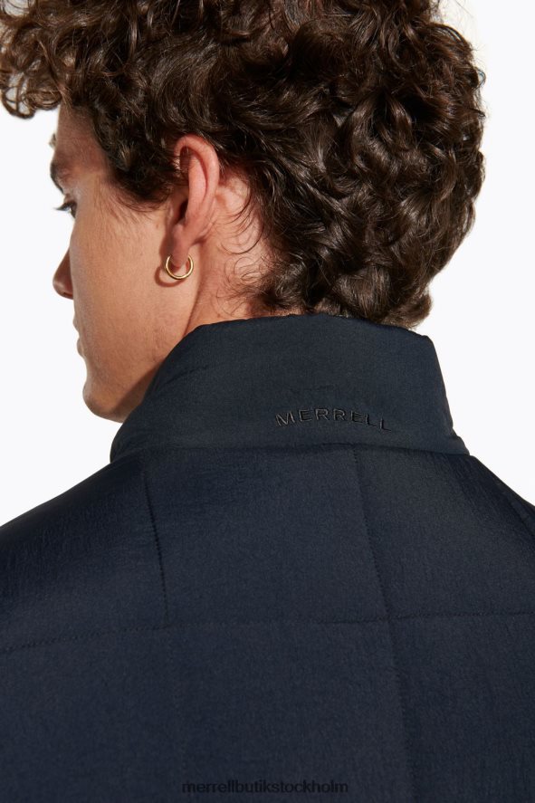 män Merrell svart terrängisolerad väst kläder DP80HP745