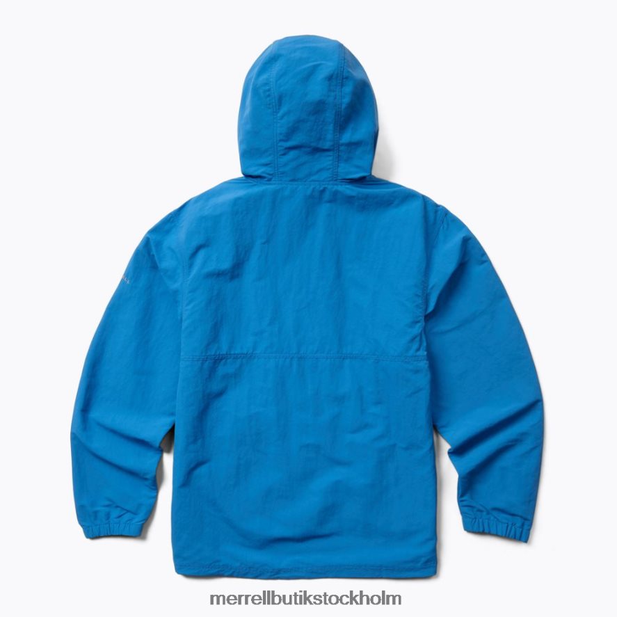 män Merrell victoria blå supplex anorak kläder DP80HP170