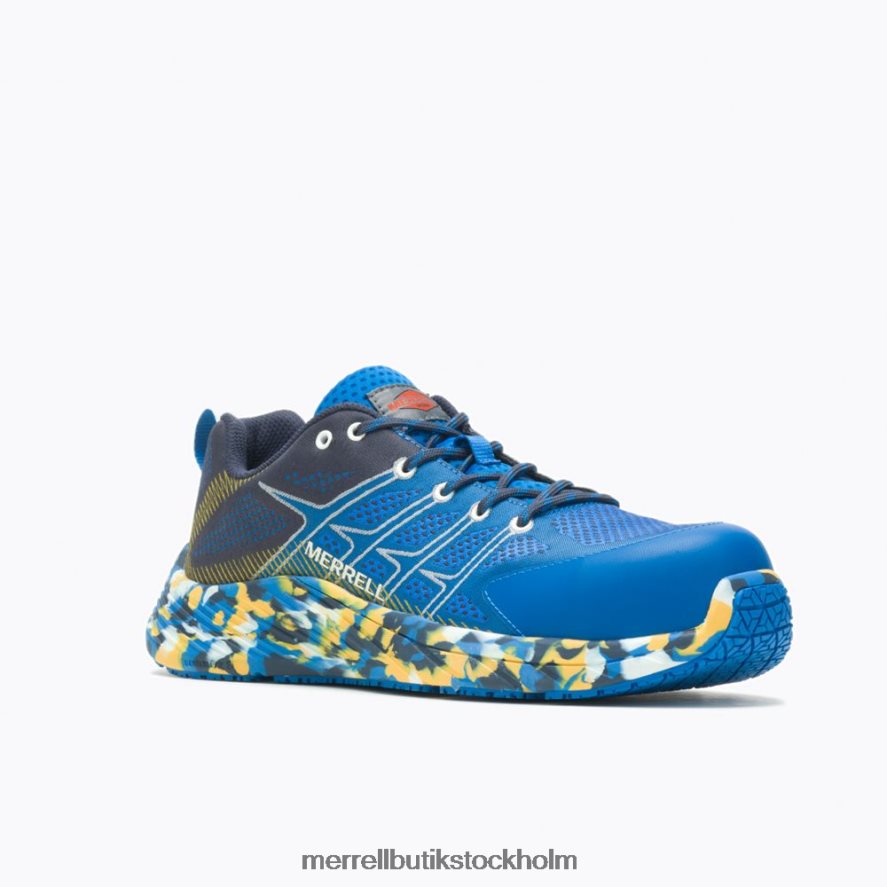 män Merrell blå moab flight kolfiber skor DP80HP511