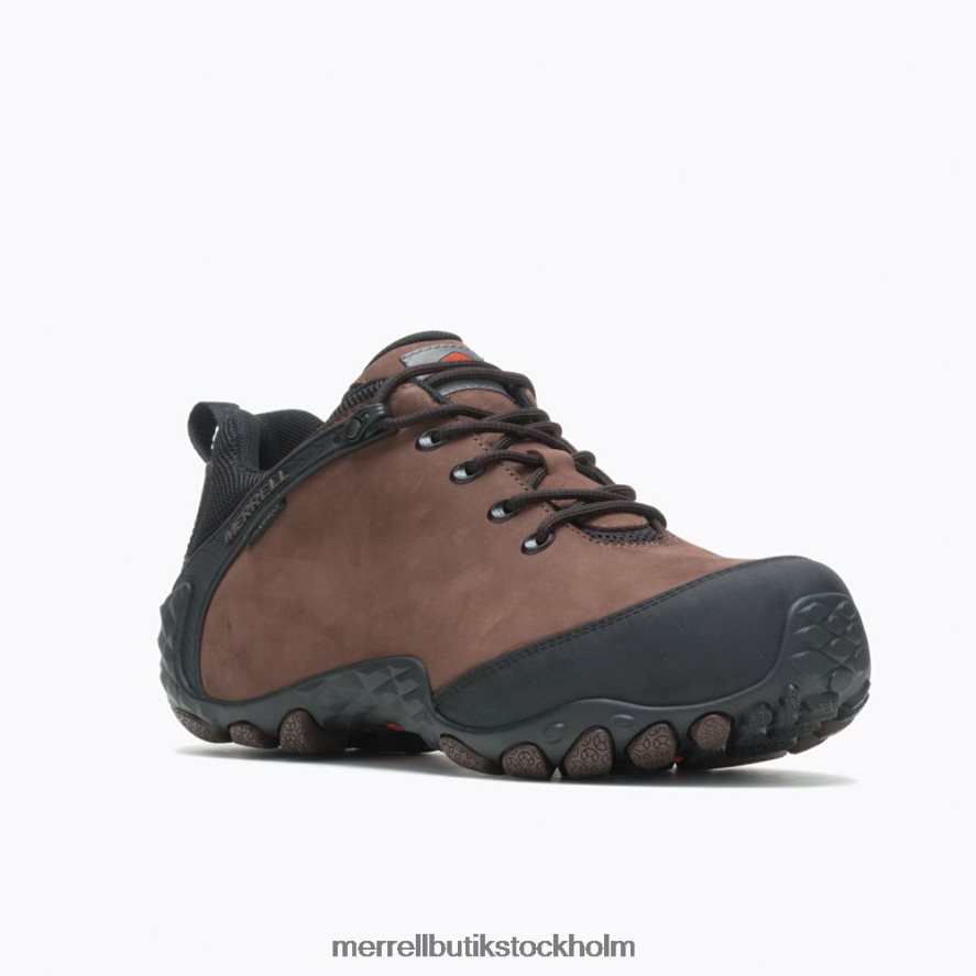 män Merrell brun kameleont flux läder vattentät kolfiber skor DP80HP660