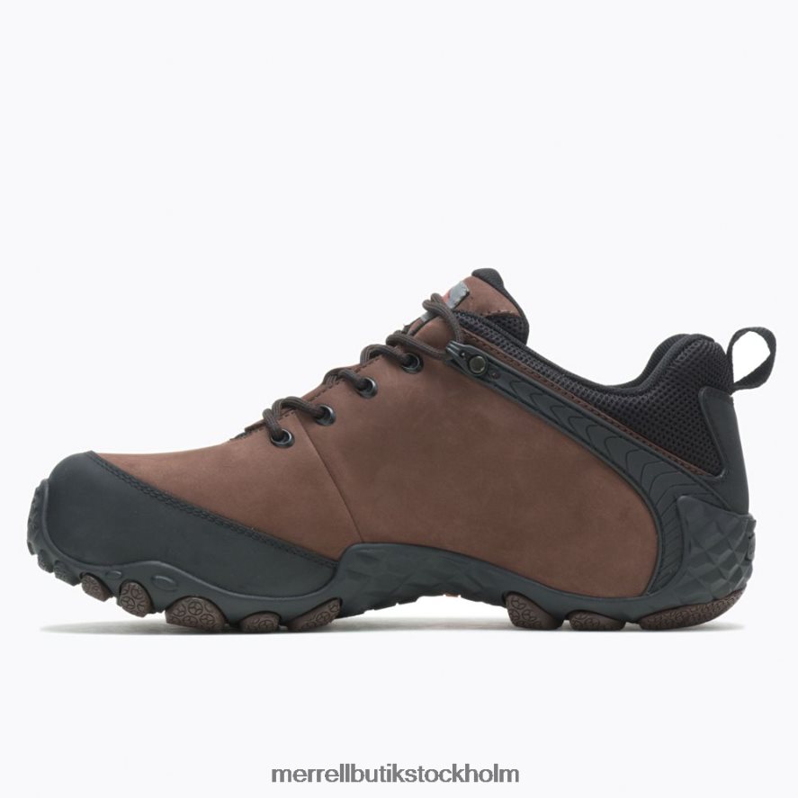 män Merrell brun kameleont flux läder vattentät kolfiber skor DP80HP660
