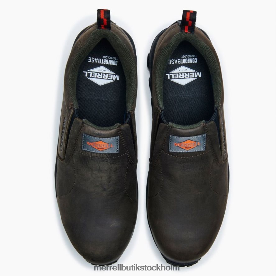 män Merrell espresso jungle moc läder comp toe arbetssko skor DP80HP346