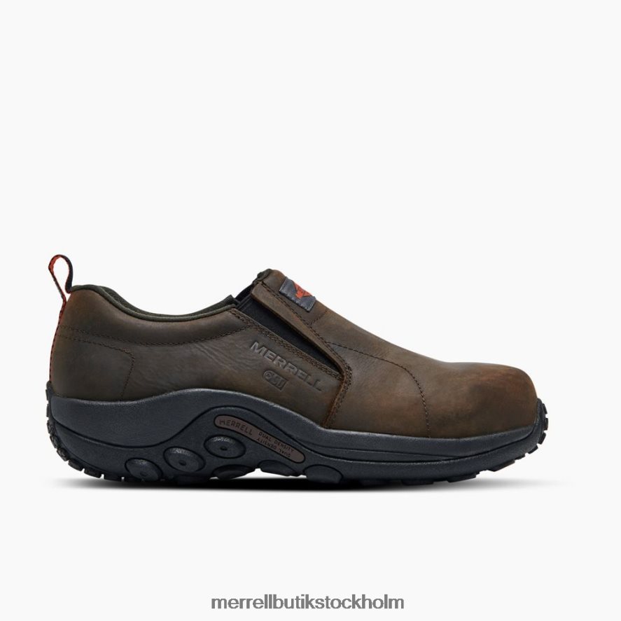 män Merrell espresso jungle moc läder comp toe sd+ arbetssko skor DP80HP705