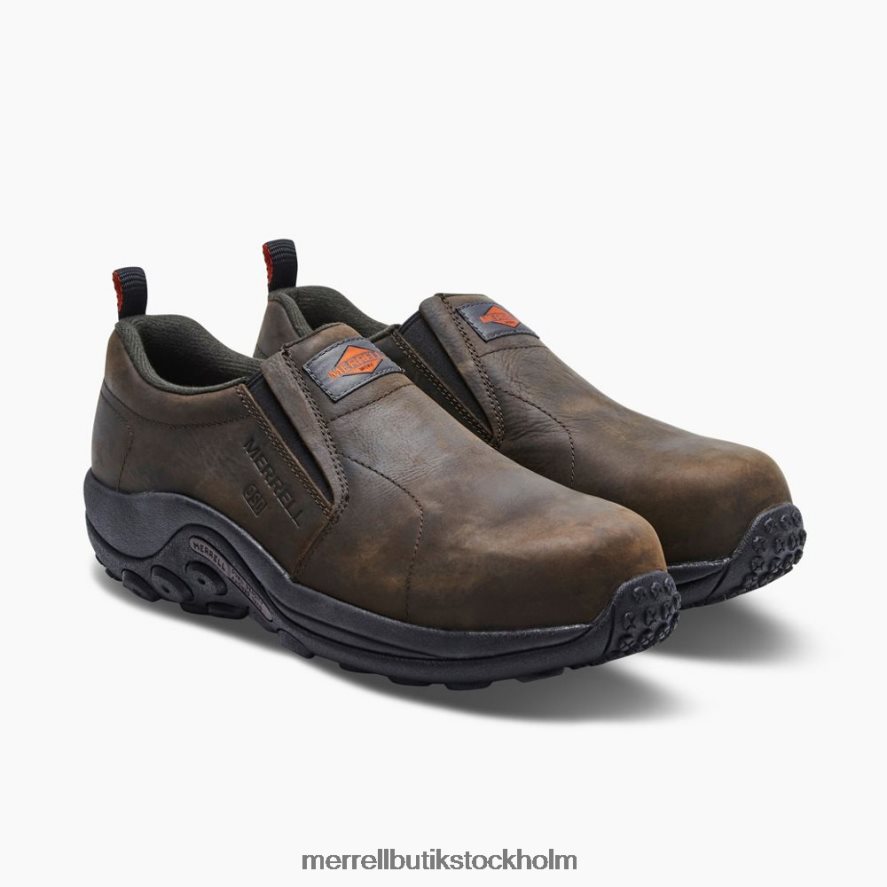 män Merrell espresso jungle moc läder comp toe sd+ arbetssko skor DP80HP705