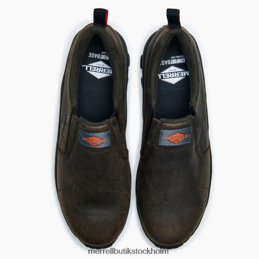 män Merrell espresso jungle moc läder comp toe sd+ arbetssko skor DP80HP705