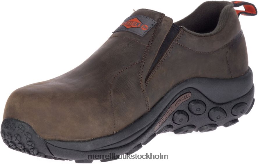 män Merrell espresso jungle moc läder komp tå arbetssko bred bredd skor DP80HP487