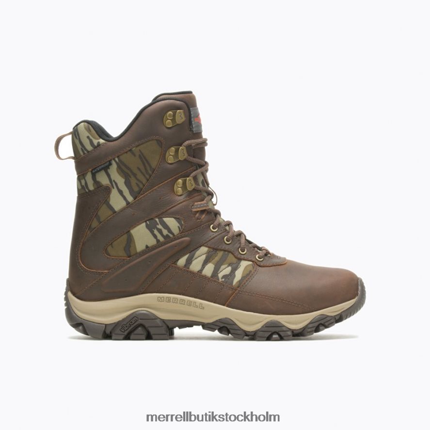 män Merrell kola/ek moab 2 timber 8\'\' termo vattentät skor DP80HP657